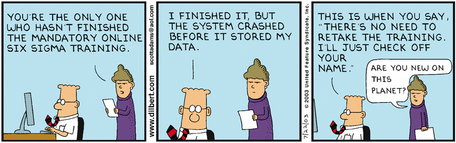 Dilbert Cartoon